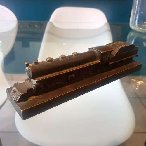 RARE!!! 1930's  Bronze LOCOMOTIVE HENSCHEL & SOHN A.G. KASSEL (Value R17000)