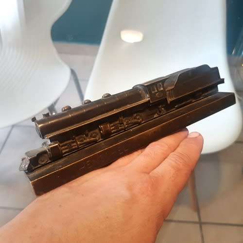 RARE!!! 1930's  Bronze LOCOMOTIVE HENSCHEL & SOHN A.G. KASSEL (Value R17000)