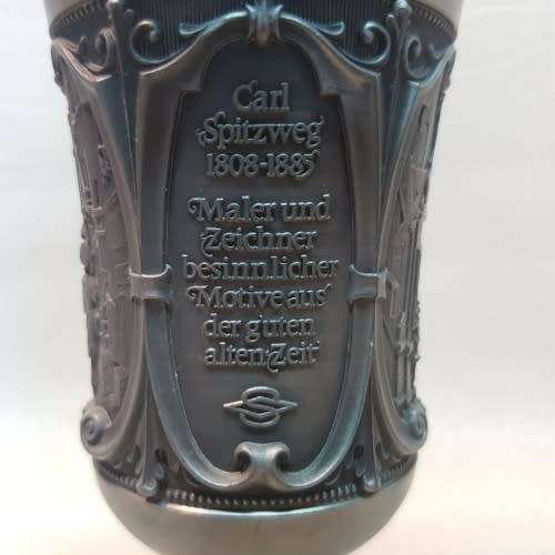 Highly Detailed Pewter Goblet