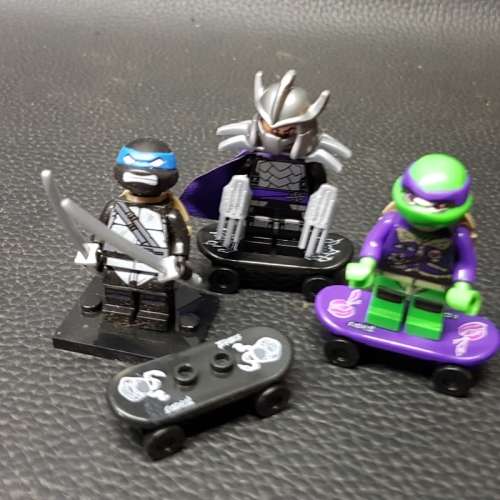 Mutant Ninja Turtles Lego Styled Character Collection (Bid for All 3)