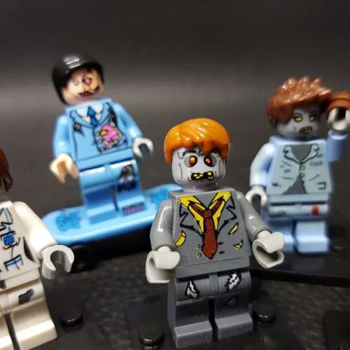 Zombi Lego Styled Character Collection (Bid for All 5)