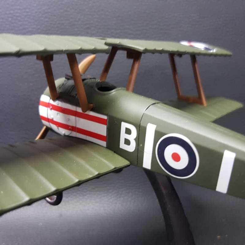 Detailed WW1 Sopwith Camel f1 Fighter Plane on Stand (Original Box) (200mm)
