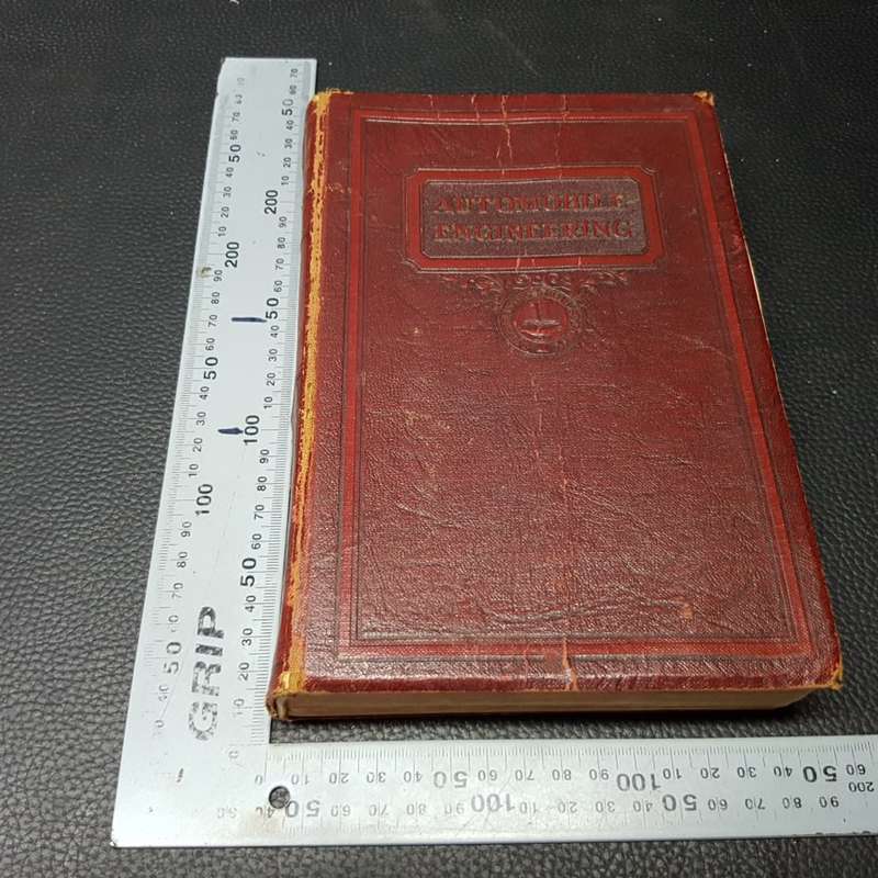 RARE!!! 1936 Automobile Engineering