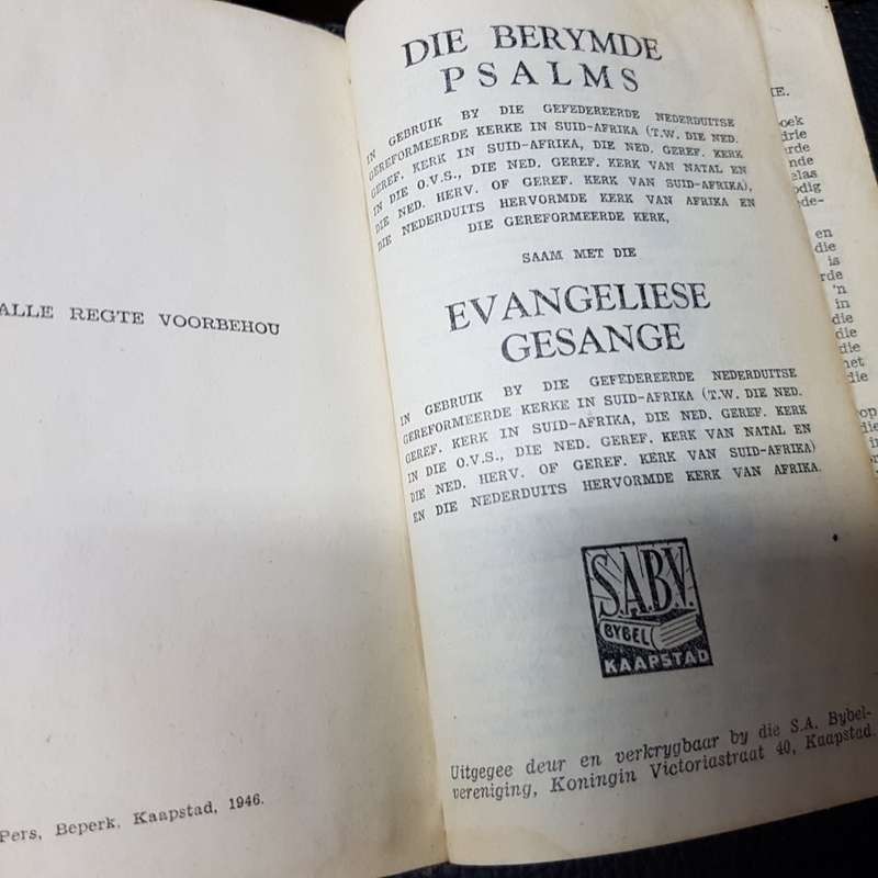RARE Bible Collection!!! 1933, 1934 and 1935 "Die Bybel" (Bid for all)
