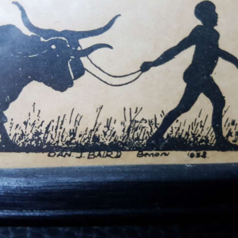 1938 Original J Baird Benoni Ossewa Print!!!