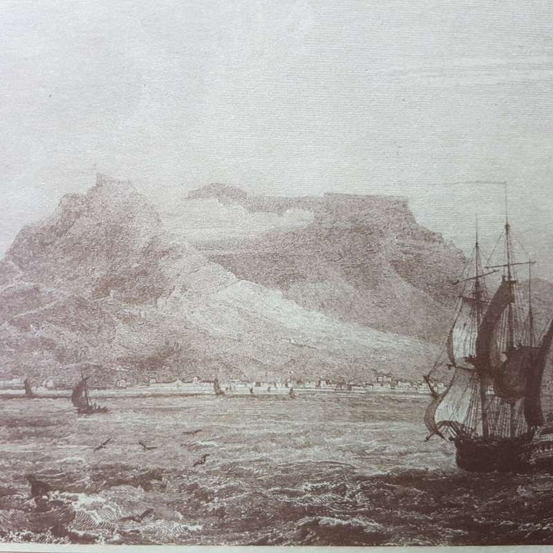 Three Ships Whisky Maritime Collection 183/300 Copperplate Print 1769-1831
