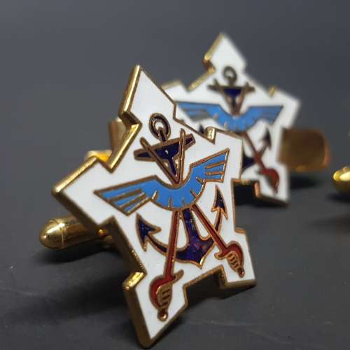 RARE!!! Original South African Defense Force (SADF) Cuff-links and Tie Pin!!!