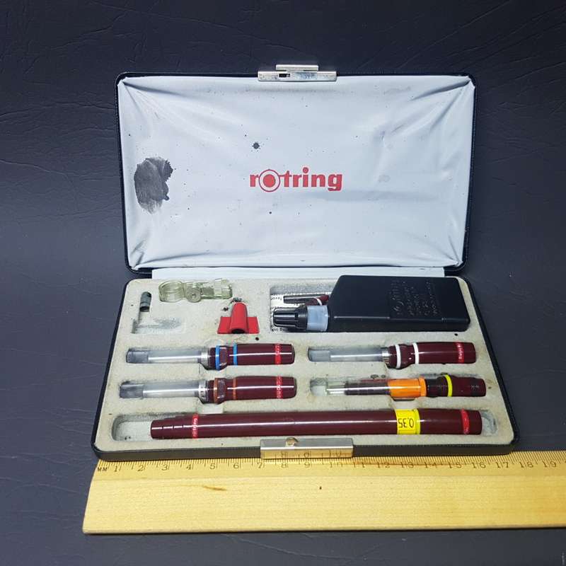 Boxed Rotring Pen Set