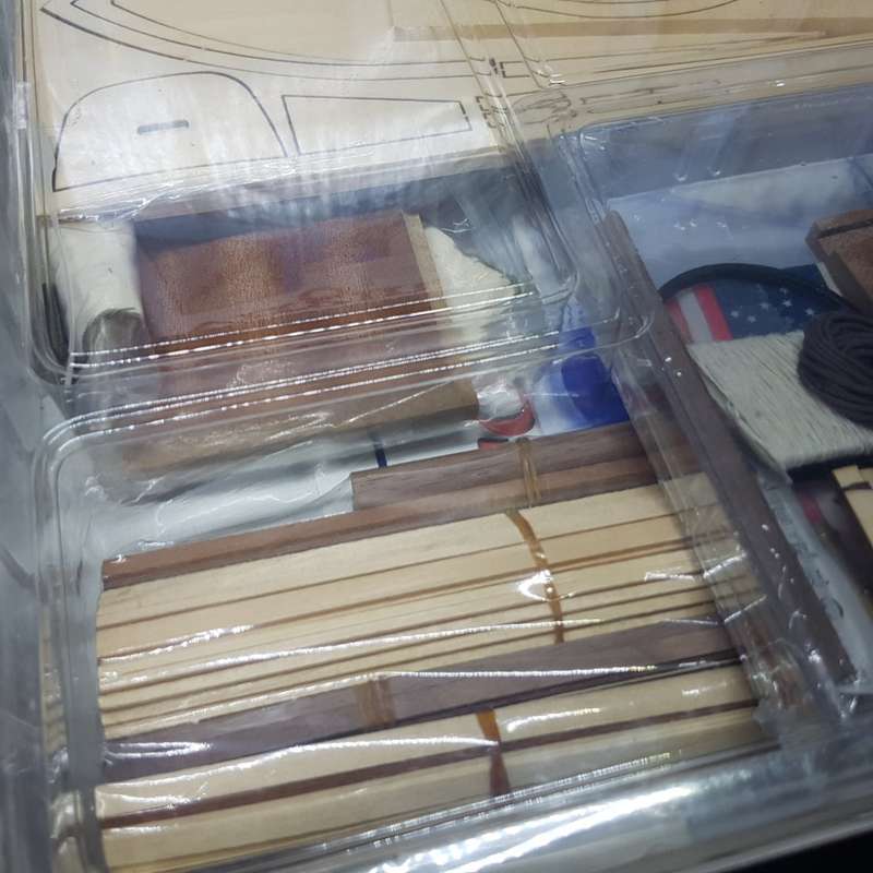 Original Sealed Boxed 1:41 Artesania Latina Virginia 1819 Model (Complete)