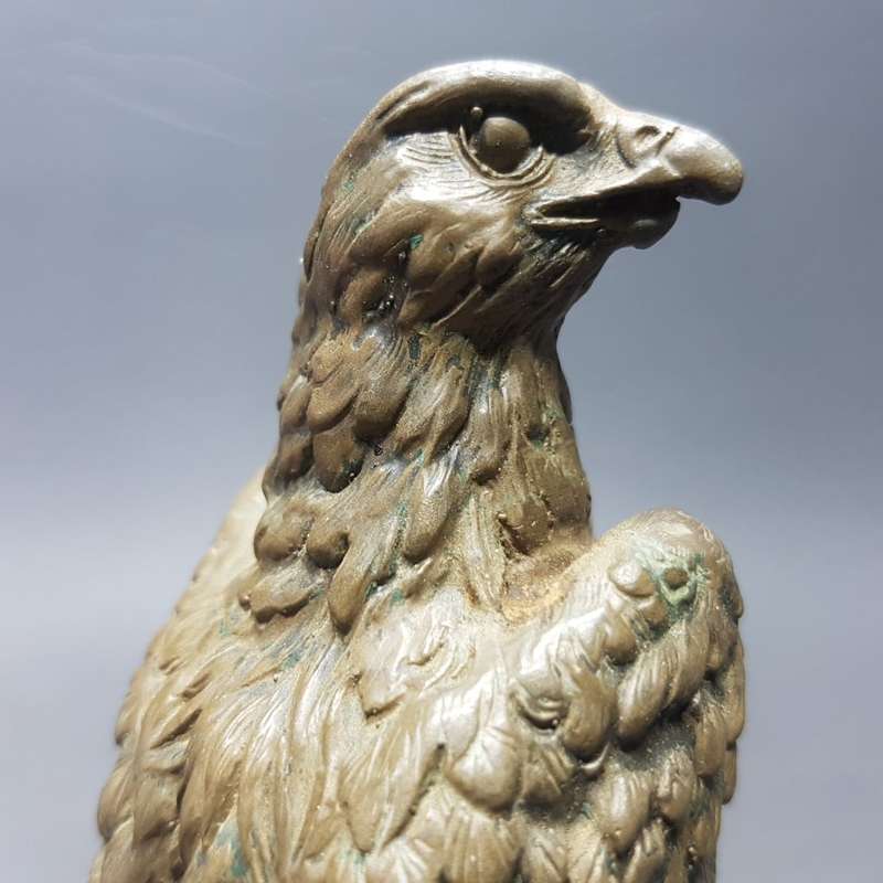 Cold Cast Bronze Fish Eagle Paperweight!!!