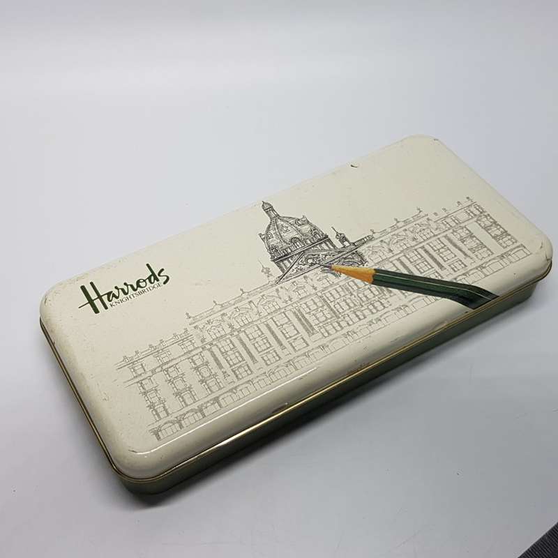 Original Harrods Lithographed Pen With Original Pen and pencil set!!!