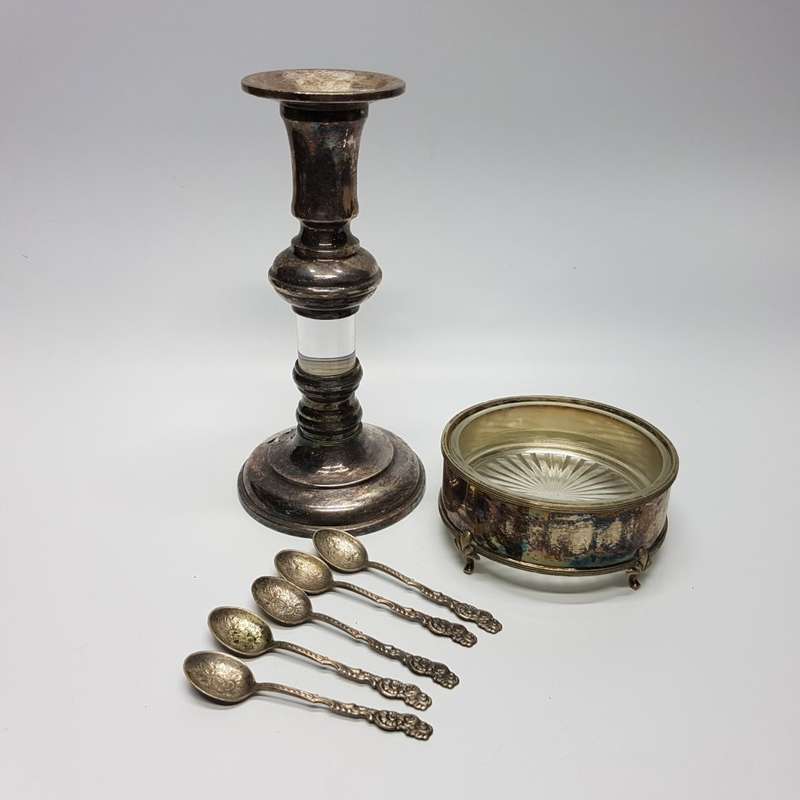 Vintage Well Marked Silver-plate Collection (Bid for all)