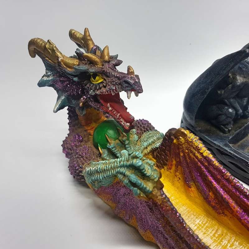 Two Large Highly Detailed Esoteric Incense Burning Stands!!!