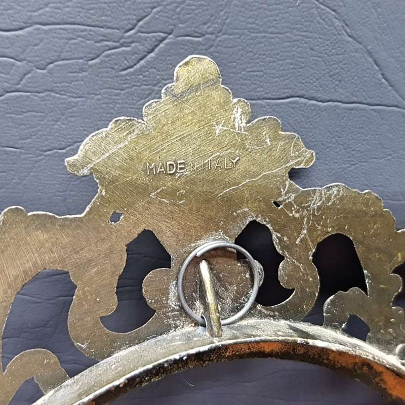 Vintage Italian Cast Brass Picture Frames (Bid for Both)