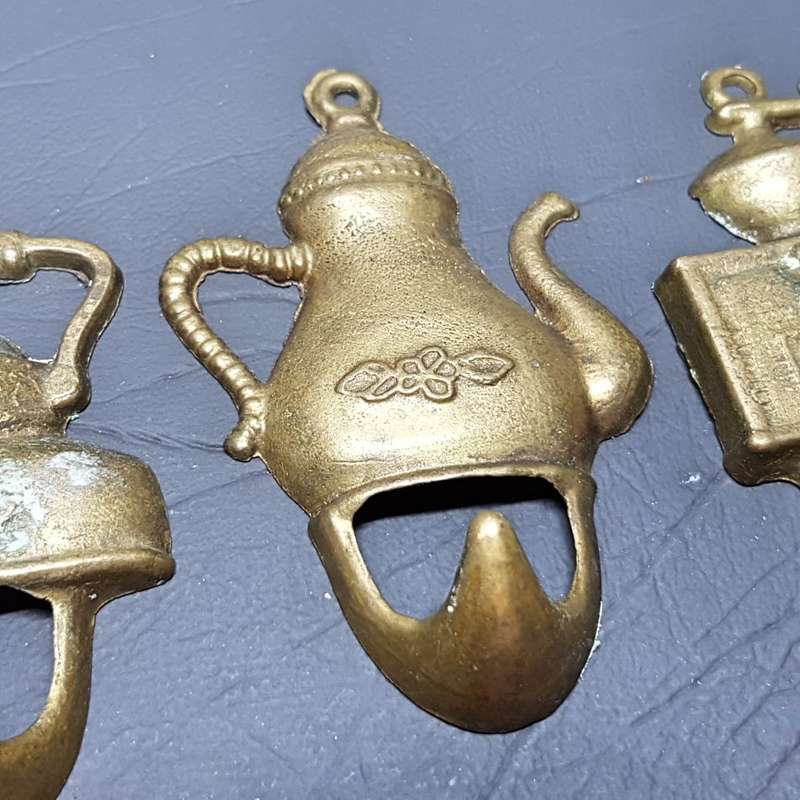 Vintage Cast Brass Kitchen Hanging Hooks!!!