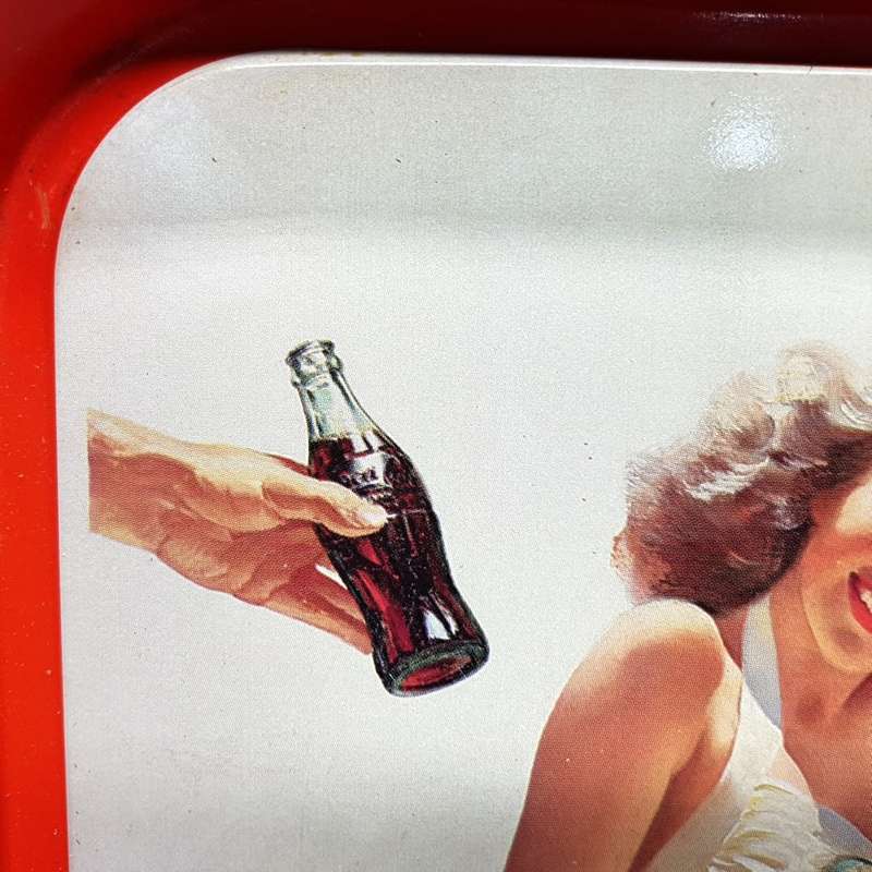 Lithographed Coca Cola Serving Tray!!!