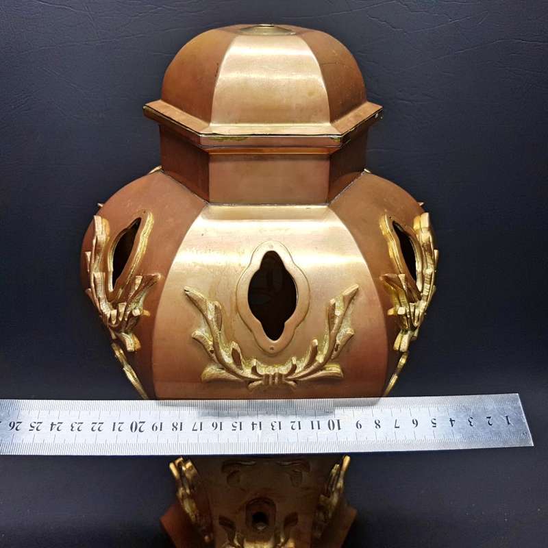 RARE!!! LARGE Brass on Copper Oriental Lantern!!!