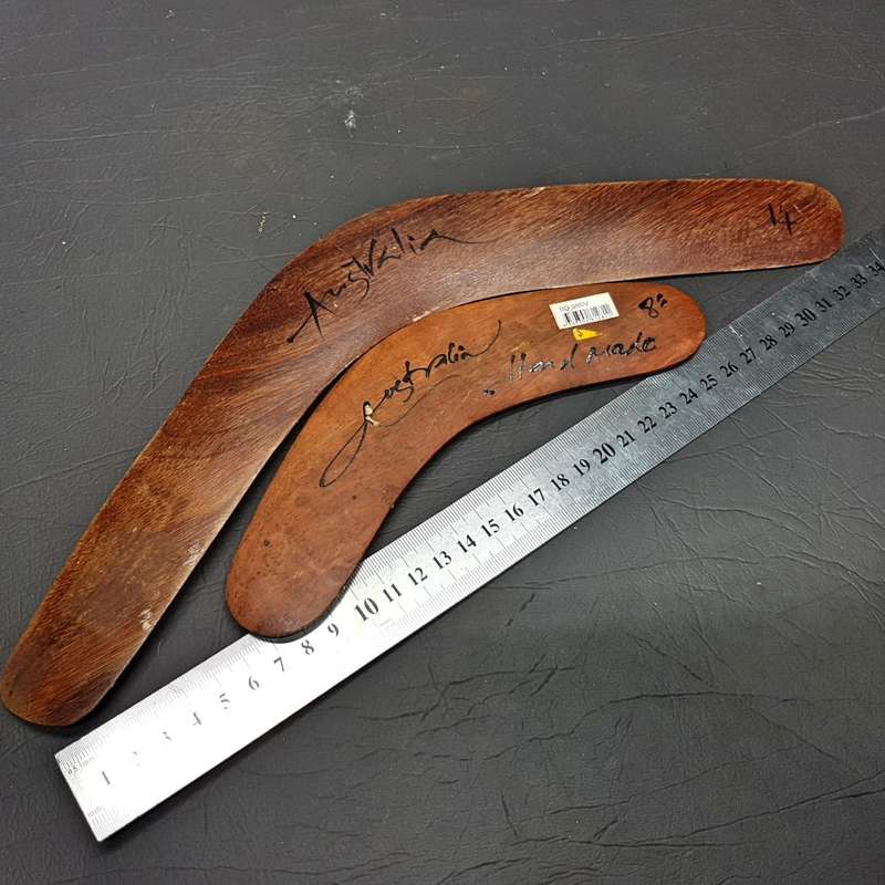 Original Hand Crafted Australian Boomerangs!!! (Bid for Both)