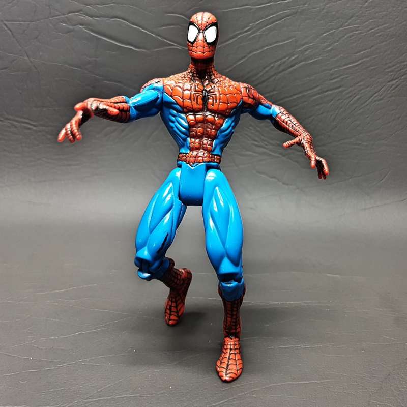 RARE!!! 1997 Marvel Articulated Spiderman Figurine!!!
