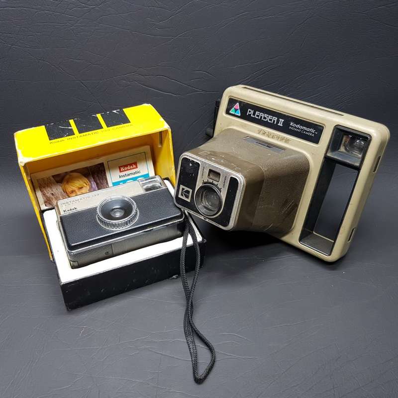 Two Vintage Kodak Display Camera's!!! (Bid for Both)