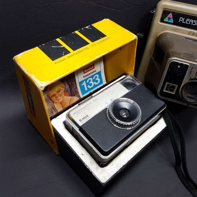 Two Vintage Kodak Display Camera's!!! (Bid for Both)