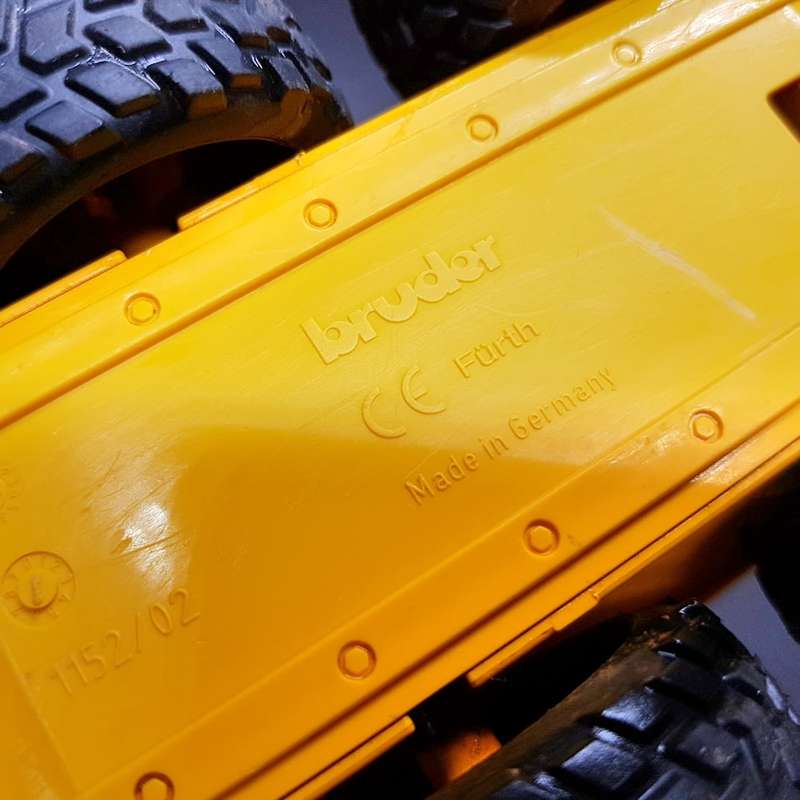 Original Detailed German Bruder Toys CAT Skid Steer Loader!!!