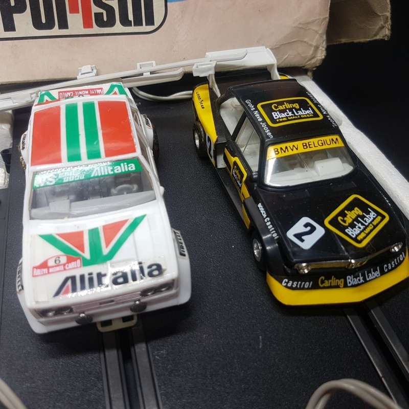 RARE!!! Original Vintage Polistil Champion Slot Car Set (Complete)