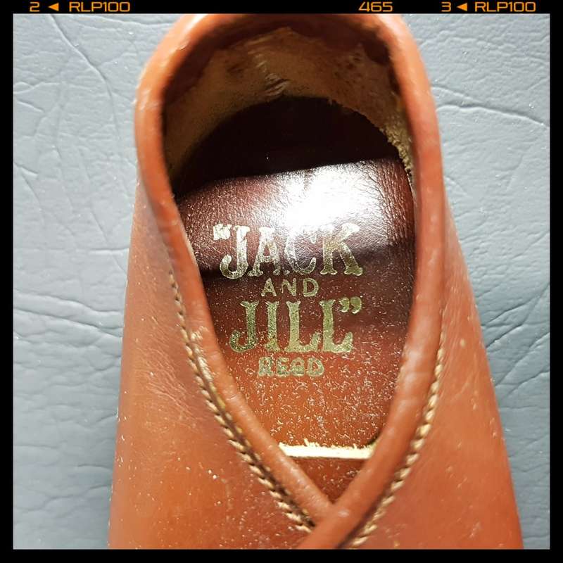RARE!!! Vintage Leather "Jack and Jill" Baby Shoes!!!
