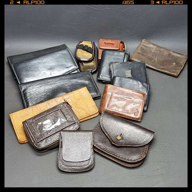 MASSIVE Genuine Leather Wallet Collection (Bid for All)