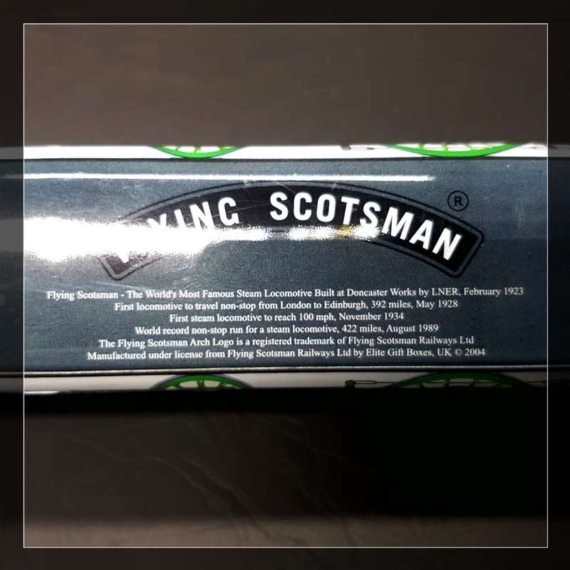 RARE!!! Original Lithographed Tin Flying Scotsman Train Pencil Case!!!