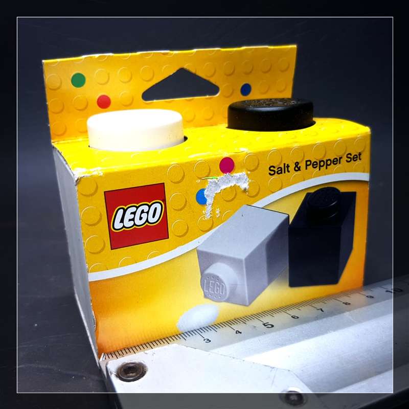 Original LEGO Salt and Pepper Shakers!!! (Unopened)