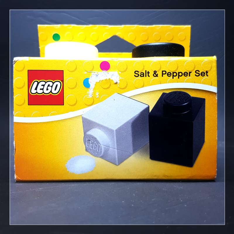 Original LEGO Salt and Pepper Shakers!!! (Unopened)