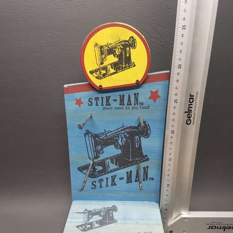 ORIGINAL Boxed Stik-MAN Condom Display Stand With original Tins...(diplay Only)