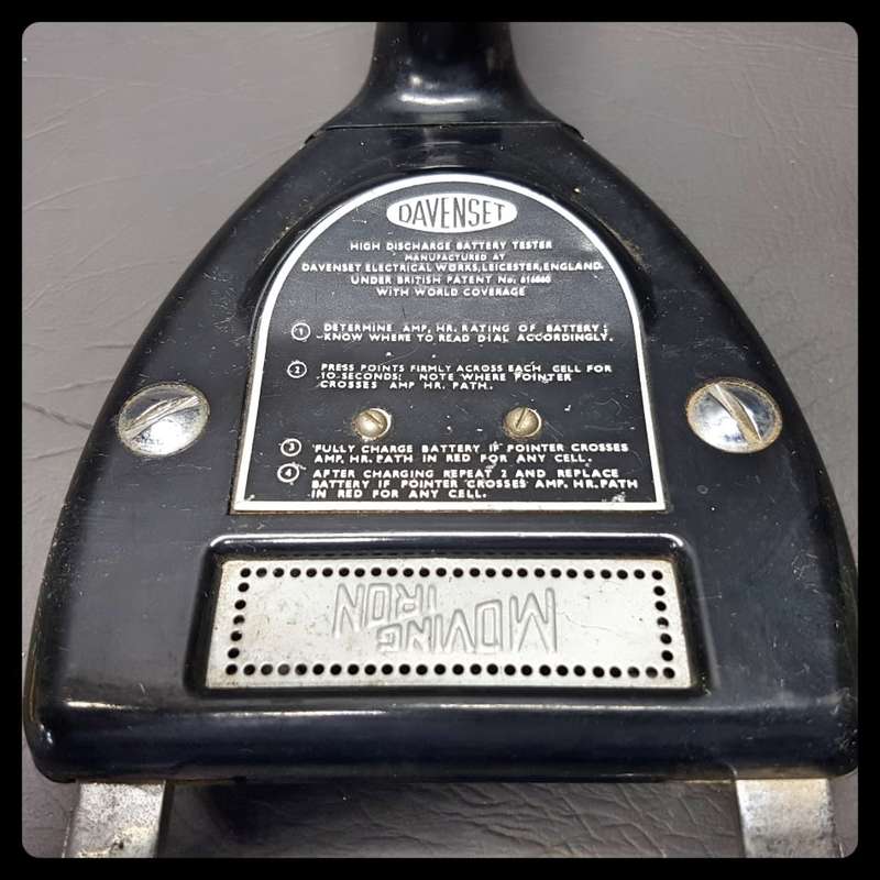 RARE!!! 1950's Davenset High Rate Discharge Battery Tester!!!!