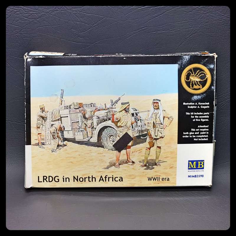 Original Master Box Limited Complete LRDG North Africa Collection!!!