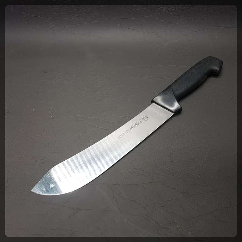 Large Original Tramontina Brazil Butchers Knife!!! (Fantastic Condition)