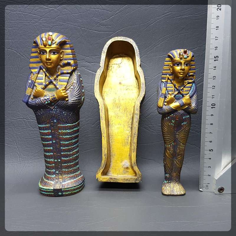 RARE!!! Highly Detailed Pharaoh Mummy and Sarcophagus Collection!!!!