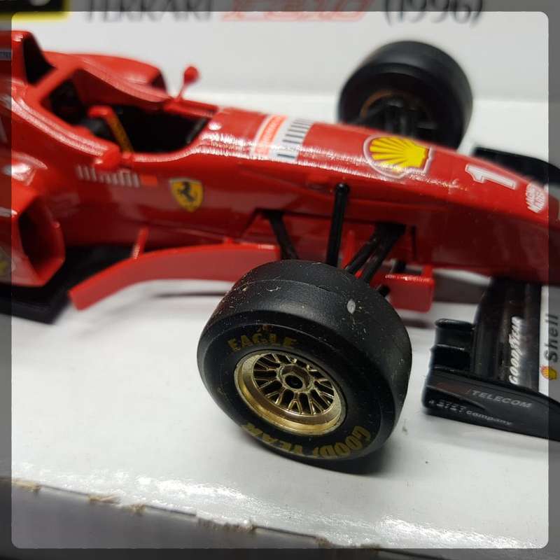 RARE!!! Original Vintage Boxed 1996 Bburago Ferrari F310 Racing Car!!!!