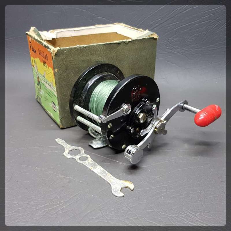 RARE!!! Original Vintage Boxed Penn Delmar Star Drag Fishing Reel!!!