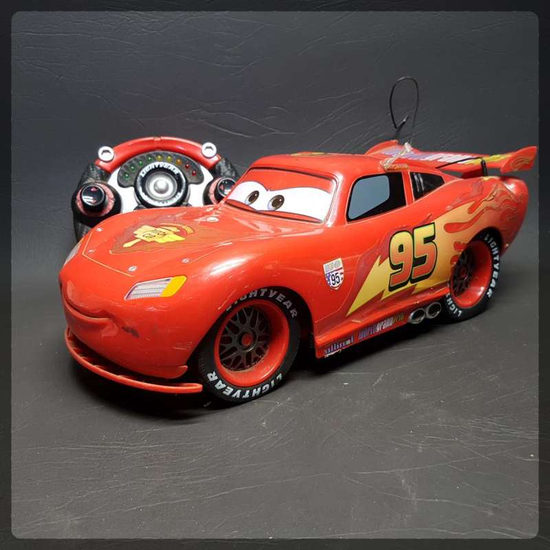 Large Original Disney Pixar Radio Control Car (No Batteries, Not Tested)