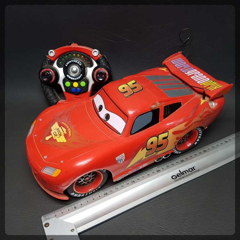 Large Original Disney Pixar Radio Control Car (No Batteries, Not Tested)
