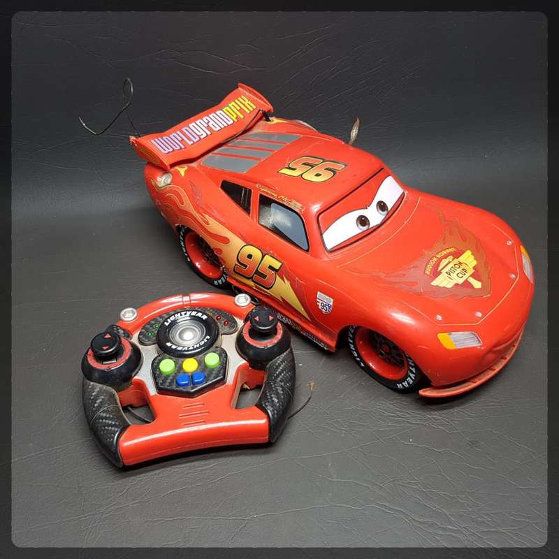 Large Original Disney Pixar Radio Control Car (No Batteries, Not Tested)