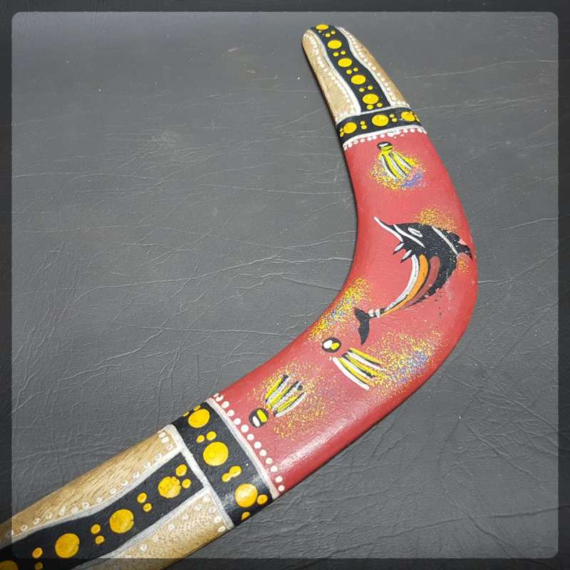 Original Hand Crafted Hand Painted Australian Boomerang!!!