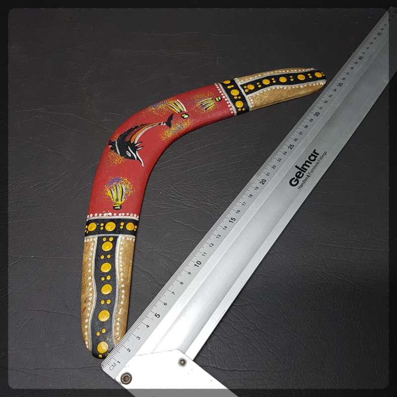 Original Hand Crafted Hand Painted Australian Boomerang!!!