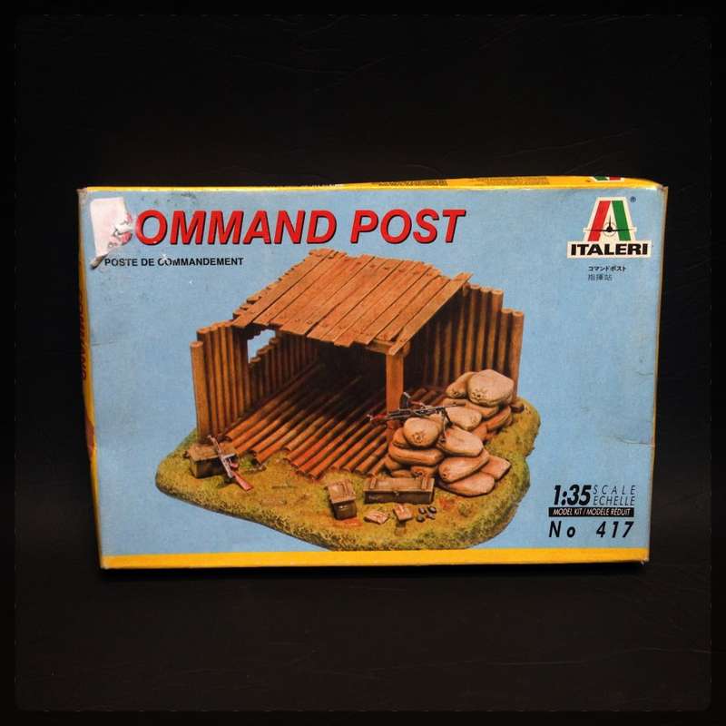 Italeri 1:35 Command Post (Complete)