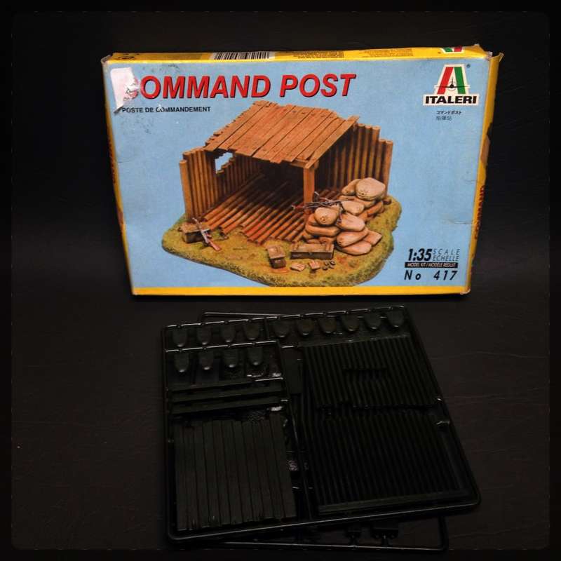 Italeri 1:35 Command Post (Complete)