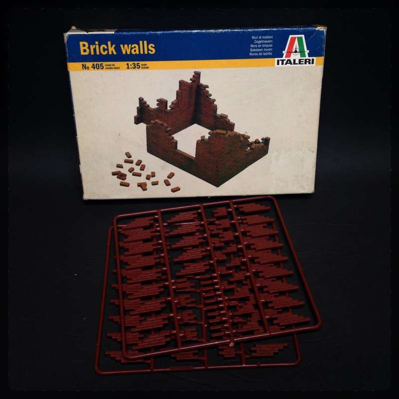 Italeri 1:35 Brick Walls (Complete)