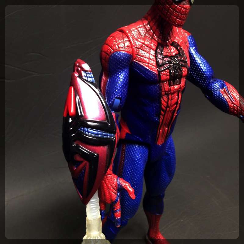 Large 2012 Marvel Detailed Talking and Shooting Spiderman