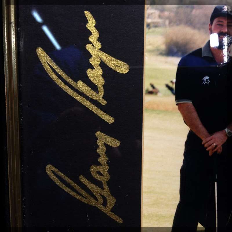 RARE!!! Original Gary Player Signed Photograph!!! (Gary Player Foundation Golf Day!!!)