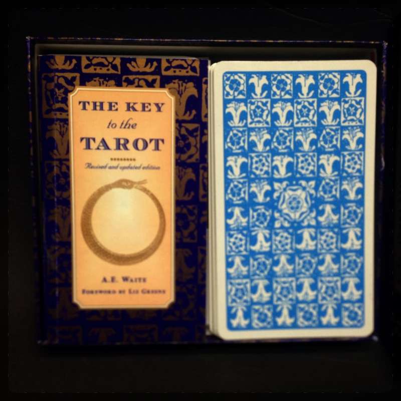 Original Boxed The Key to the Tarot, Cards and Instruction Booklet!!!